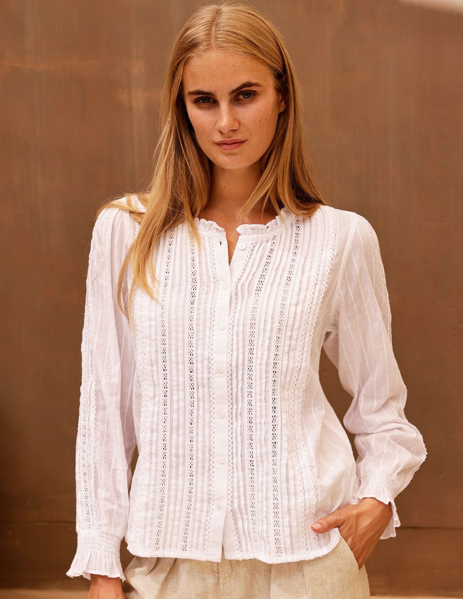 Aspiga Vienna White Blouse