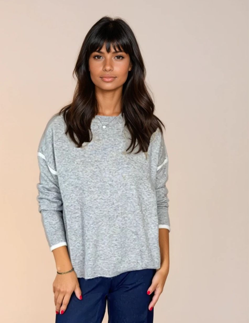 Deck by Decollage Grey Jumper ML6042