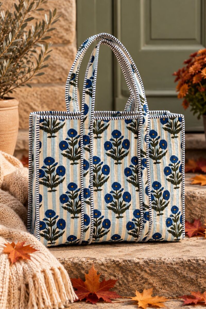 blue-and-white-shopper-bag
