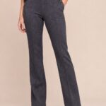 Alison Sheri Tweed Charcoal Trouser A48162