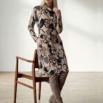 Allison Beige Knit Dress 61330