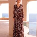 Carla Ruiz 53062 Brown Dress