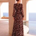 Carla Ruiz 53062 Brown Dress Bck