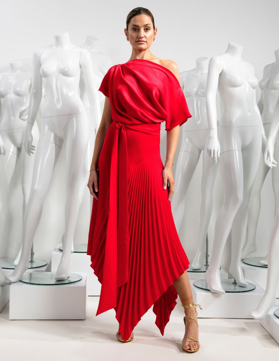 Kevan Jon Red Mila dress