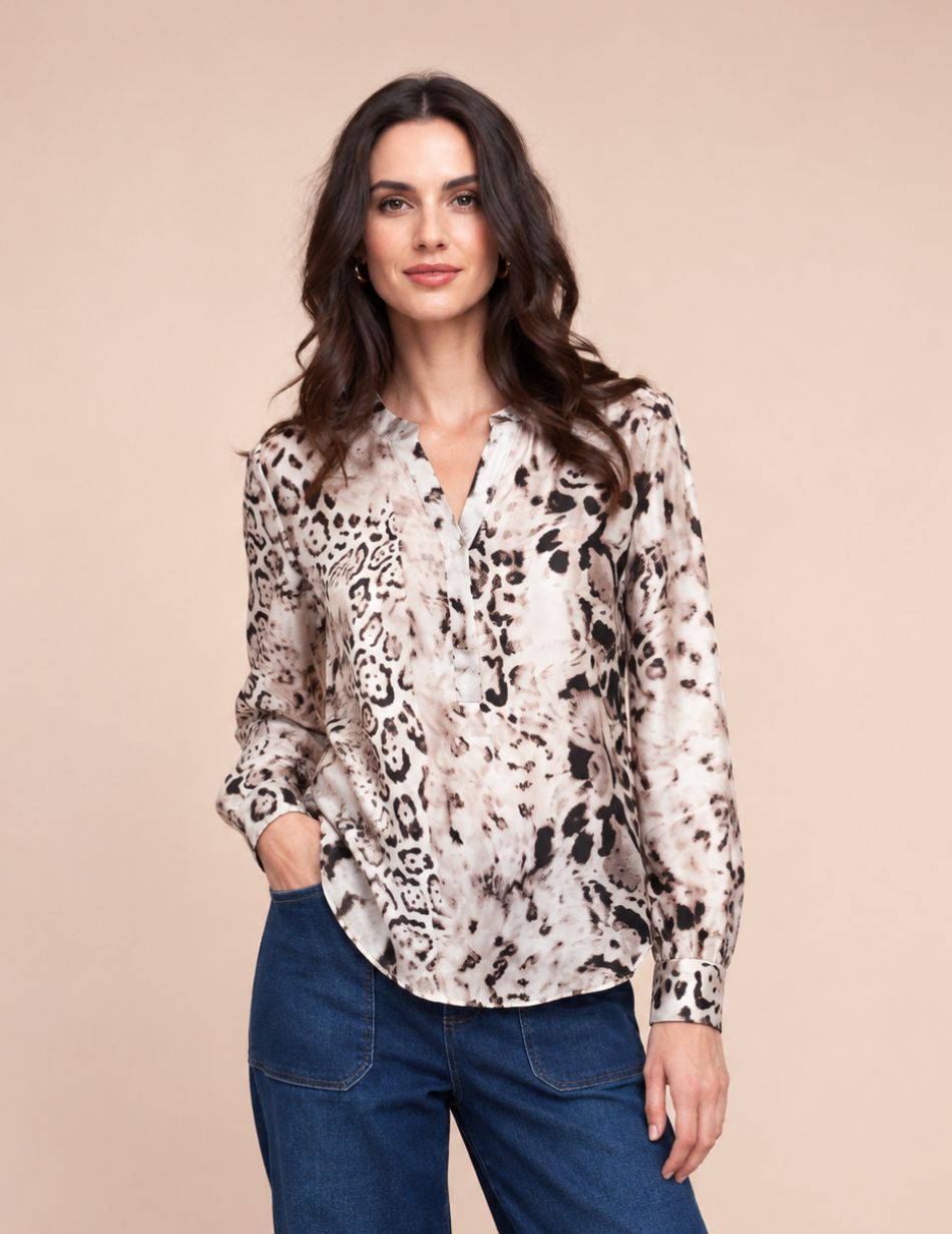 Robell Hannah Off White Blouse