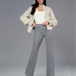 Robell Joella Silver Trousers 53641 55214 F
