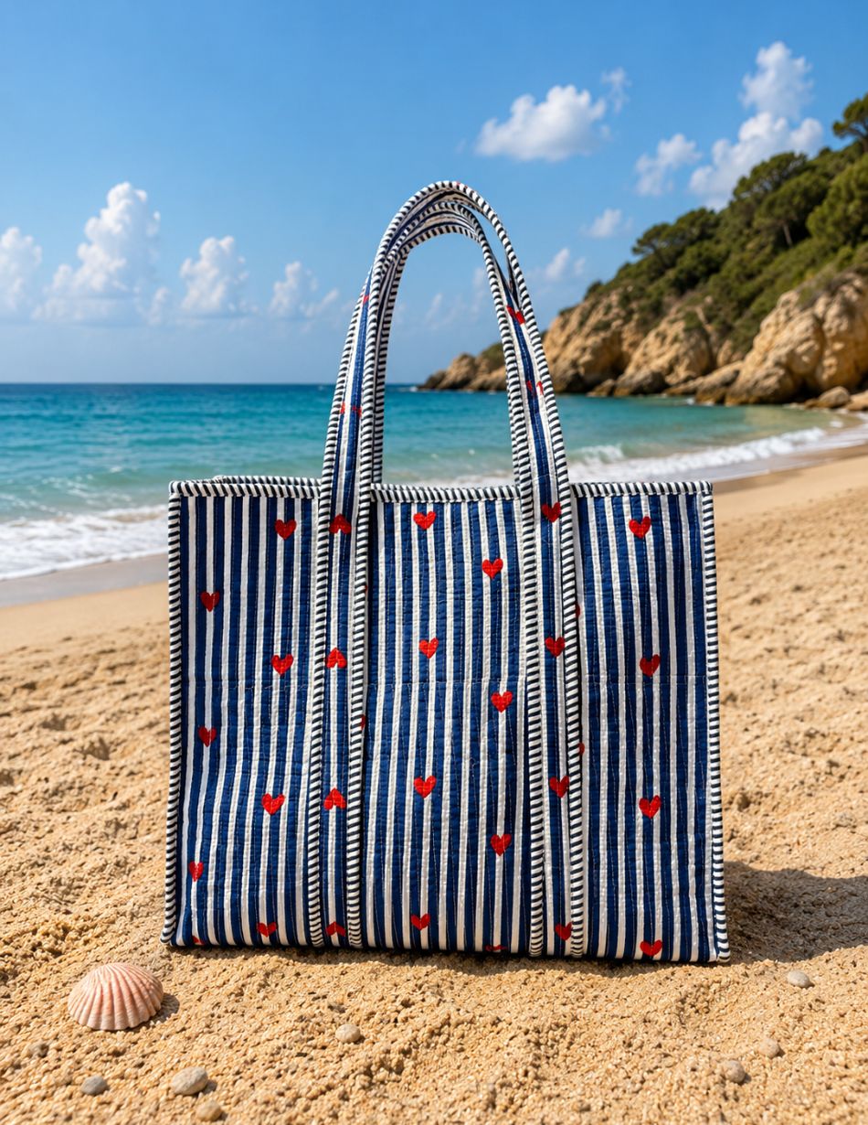 stripe-beach-bag