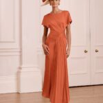 John Charles 66783 Terracotta Dress