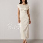 Maisonel ME3196M Latte Sleeveless Dress