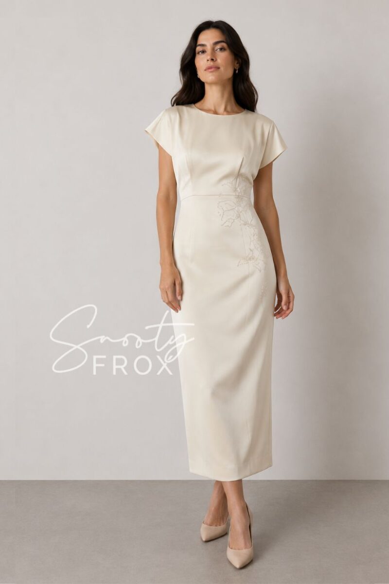 Maisonel ME3196M Latte Sleeveless Dress