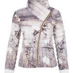 Dolcezza Fitted Puffa Jacket Neutral 76825