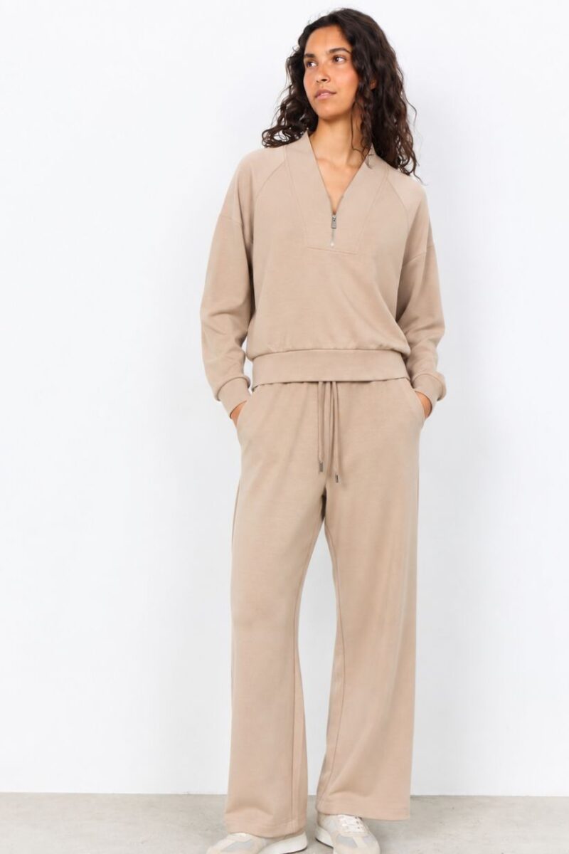 Soya Concept Banu Camel Sweatshirt 25328