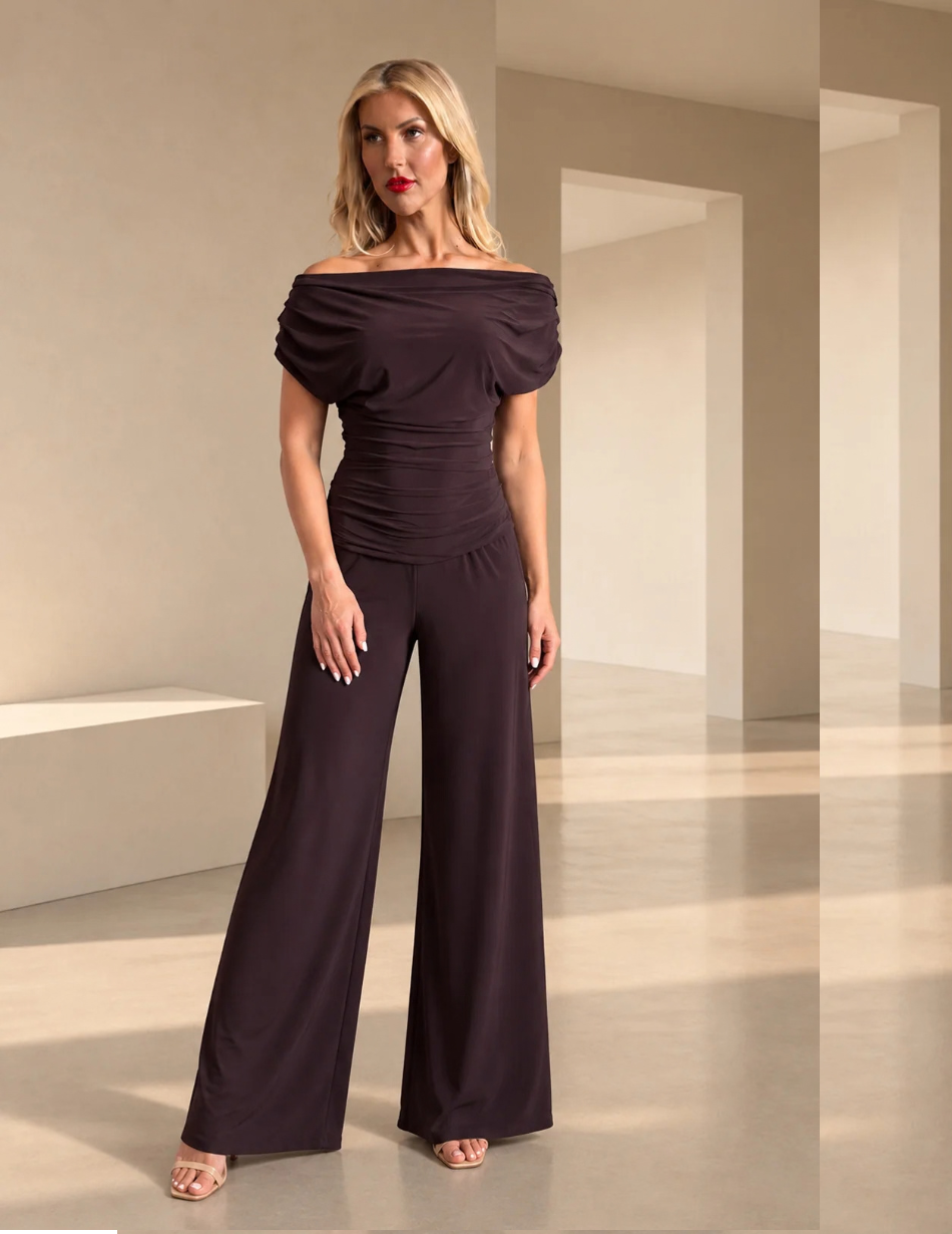 Atom Carbon Dark Chocolate Jumpsuit Atom Carbon Dark Chocolate Jumpsuit