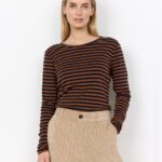 Soya Concept Navy Stripe Top 27810