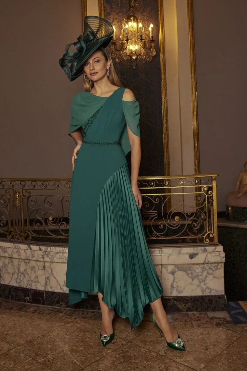 Veni Infantino 992785 Teal Dress