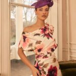 Veni Infantino 992827 Champagne & Merlot Print Dress Detail